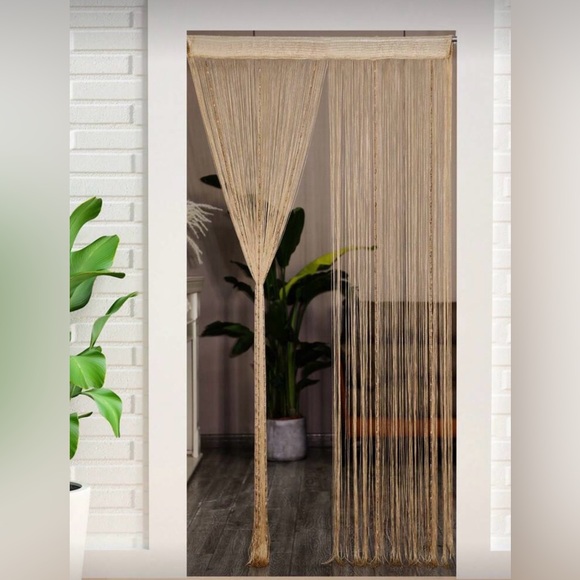 Other - Elegant Beige String Curtain
